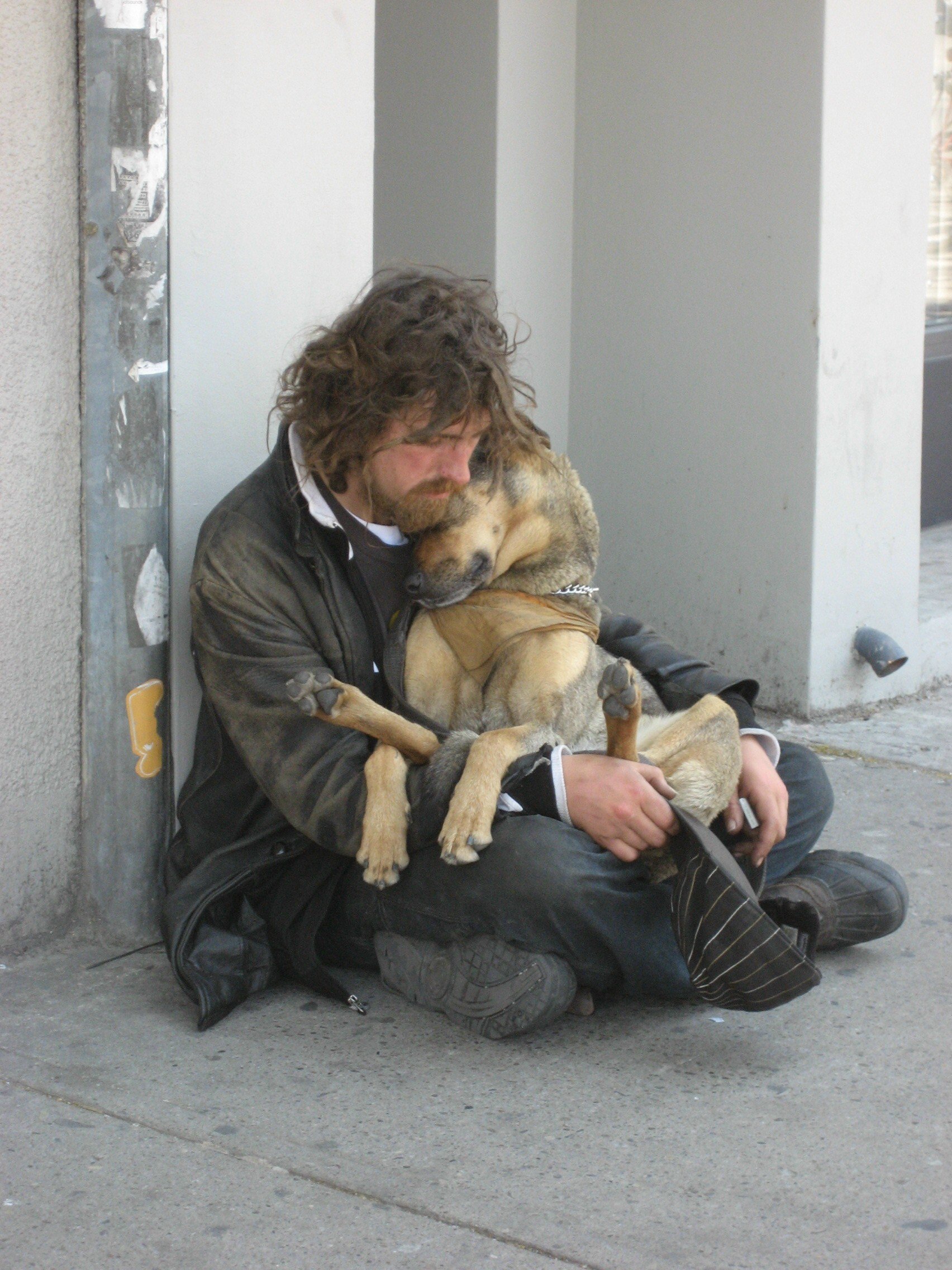 http://newworldodor.files.wordpress.com/2009/02/homeless-cuddling-dog-by-kirsten-bole-100-dpi.jpg